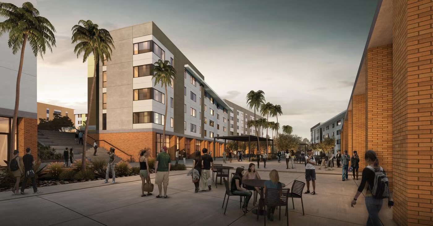 UC Riverside — North District Mixed-Use Project — Initiating innovative P3 student housing for over 1,500 beds at UC Riverside